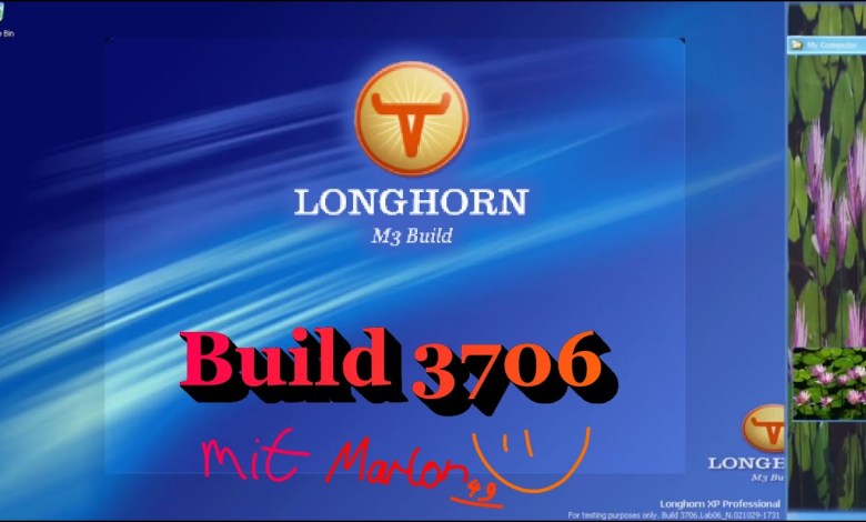 Windows Longhorn (Vista) – Build 3709 Windows Longhorn (Vista) – Build 3709