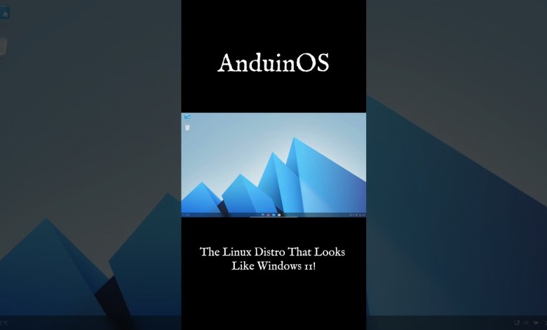 AnduinOS: The Linux Distro That Looks Like Windows 11! AnduinOS: The Linux Distro That Looks Like Windows 11!
