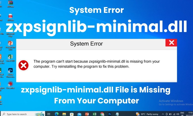 How To Fix zxpsignlib-minimal.dll Error? #zxpsignlibminimaldll #error #dll #windows #system How To Fix zxpsignlib-minimal.dll Error? #zxpsignlibminimaldll #error #dll #windows #system