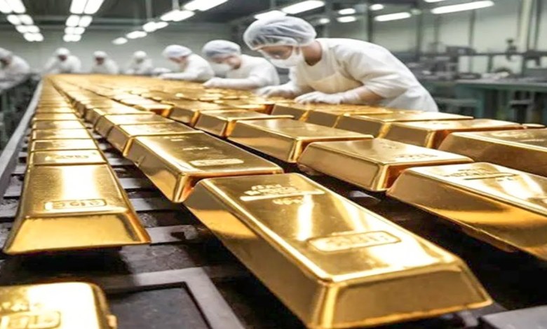 Largest African Pure Gold Mining & Refining Factory – Making Process of 1-Tonne Gold Coin Largest African Pure Gold Mining & Refining Factory – Making Process of 1-Tonne Gold Coin