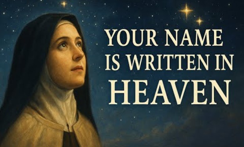 The Uplifting Hope of St Therese: My Name is Written In the Stars The Uplifting Hope of St Therese: My Name is Written In the Stars