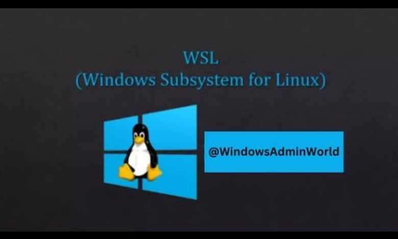 How to Install WSL Feature on Windows @WindowsAdminWorld How to Install WSL Feature on Windows @WindowsAdminWorld