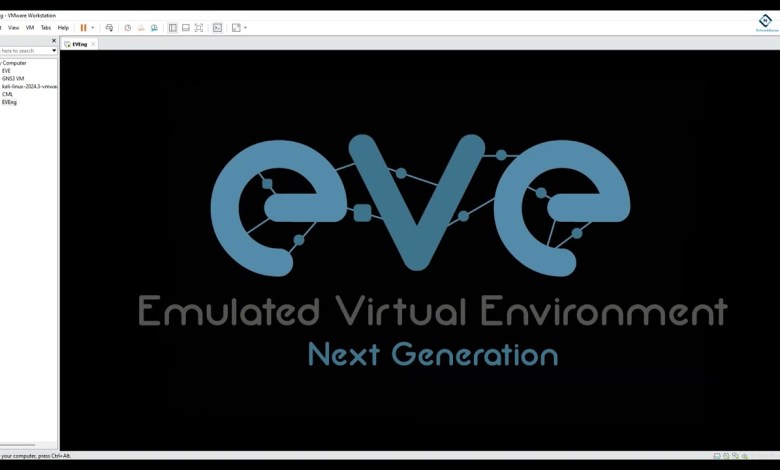 Install EVE Community Edition V6 | ISO Format On VMware Workstation Install EVE Community Edition V6 | ISO Format On VMware Workstation