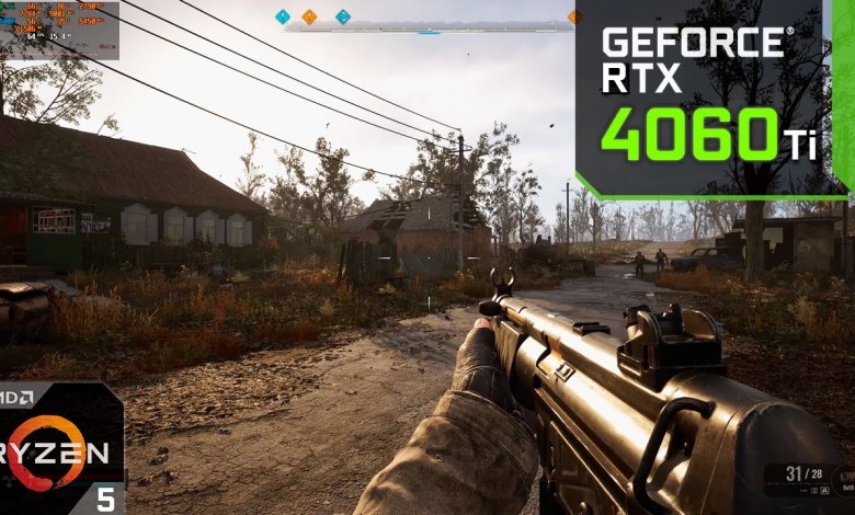 S.T.A.L.K.E.R. 2 : RTX 4060 Ti 8GB + Ryzen 7500F : 1440p All Settings, DLSS ONOFF S.T.A.L.K.E.R. 2 : RTX 4060 Ti 8GB + Ryzen 7500F : 1440p All Settings, DLSS ONOFF