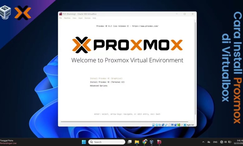 Belajar VPS | 1. Install Proxmox di VirtualBox Belajar VPS | 1. Install Proxmox di VirtualBox