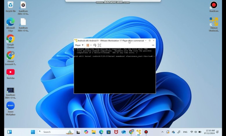 Running Android x86 Android 9 on VMware Workstation 17 Player Running Android x86 Android 9 on VMware Workstation 17 Player