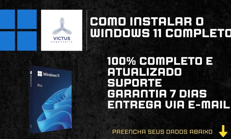 Como instalar o WINDOWS 11 PRO em sua máquina (fácil, atualizado e sem pen drive) #windows11 Como instalar o WINDOWS 11 PRO em sua máquina (fácil, atualizado e sem pen drive) #windows11