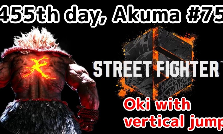 Street Fighter 6: 455th day: Akuma #75: Vertical jump, anti-air HK in ranked. Error happened 4 times Street Fighter 6: 455th day: Akuma #75: Vertical jump, anti-air HK in ranked. Error happened 4 times