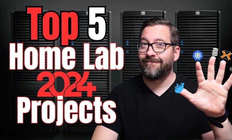 Top 5 Home Lab Projects I tackled in 2024 Top 5 Home Lab Projects I tackled in 2024