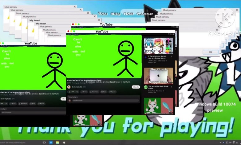 Windows 10 build 10074 crazy error preview ( with macOS sound ) Windows 10 build 10074 crazy error preview ( with macOS sound )
