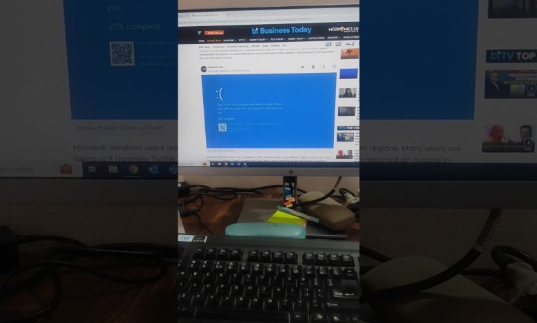 is there any fix for Windows Blue screen error? #shorts is there any fix for Windows Blue screen error? #shorts