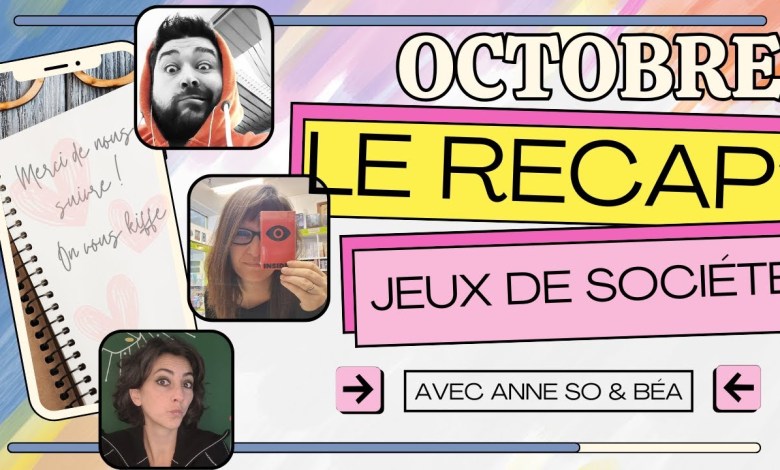 Le Récap’ d’octobre 2023 ET 2024 ! Le Récap’ d’octobre 2023 ET 2024 !