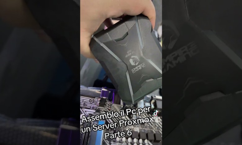 Assemblo il Pc per un Server Proxmox Parte 6 #otticatelescopio #otslab #shorts Assemblo il Pc per un Server Proxmox Parte 6 #otticatelescopio #otslab #shorts