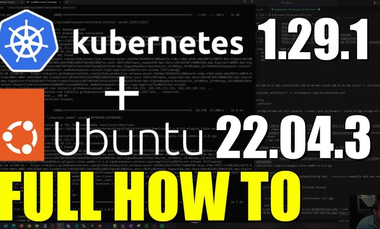 How to Install Kubernetes 1.29 on Ubuntu 22.04.3 LTS, LATEST Kubernetes 2024 How to Install Kubernetes 1.29 on Ubuntu 22.04.3 LTS, LATEST Kubernetes 2024