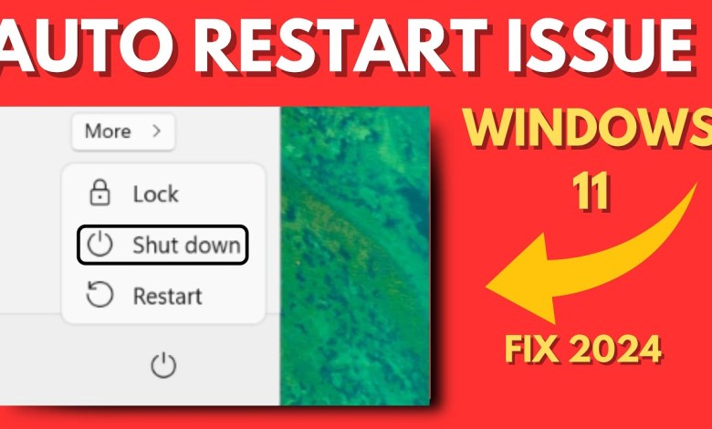 Windows 11 Restart Automatically After Shutdown 2024 (4 Solutions) Windows 11 Restart Automatically After Shutdown 2024 (4 Solutions)