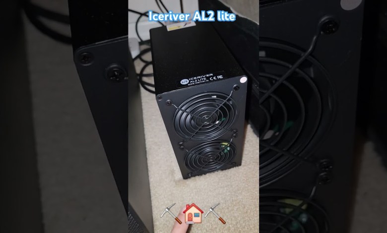 Iceriver AL2 Lite – At home #crypto #mining Iceriver AL2 Lite – At home #crypto #mining