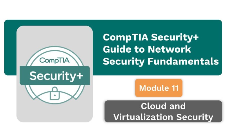 Cloud and Virtualization Security – Guide to Network Security Fundamentals – CompTIA Security+ Cloud and Virtualization Security – Guide to Network Security Fundamentals – CompTIA Security+