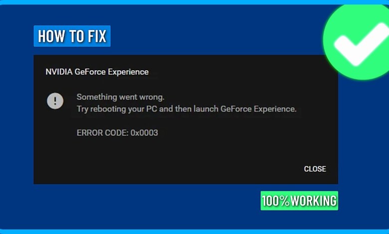 How to Fix Error Code 0x0003 in GeForce Experience on Windows PC (2024) How to Fix Error Code 0x0003 in GeForce Experience on Windows PC (2024)