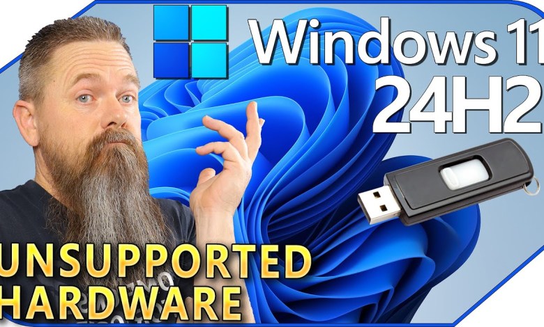 Windows 11 24H2 Unsupported With Rufus Updated Windows 11 24H2 Unsupported With Rufus Updated