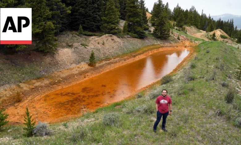Colorado town reacts to a plan to extract gold from mining waste Colorado town reacts to a plan to extract gold from mining waste