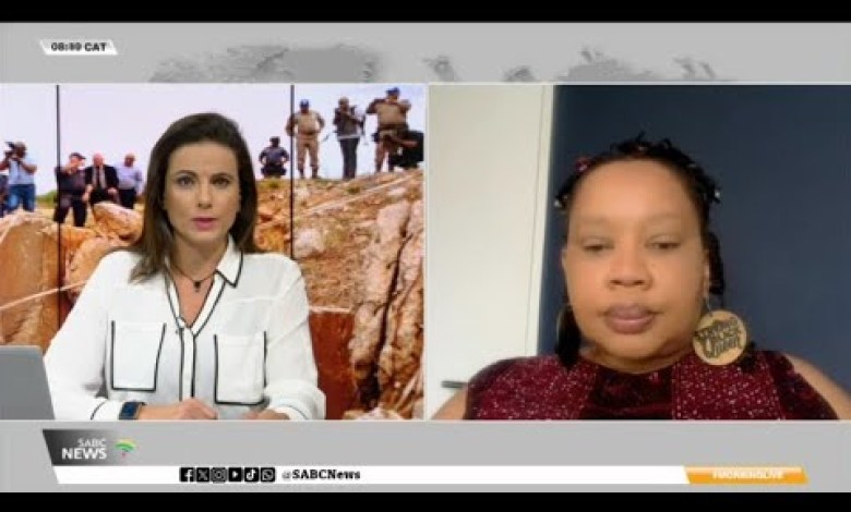 Stilfontein Mine | 14 undocumented children among illegal miners: Lumka Oliphant Stilfontein Mine | 14 undocumented children among illegal miners: Lumka Oliphant