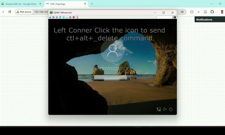 Eve-NG Windows Server 2016 Installation. Eve-NG Windows Server 2016 Installation.