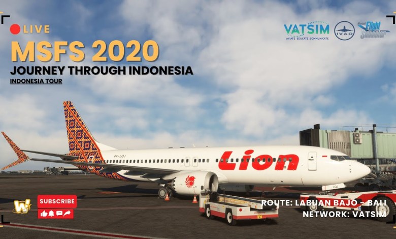 Flight Simulator Indonesia | MSFS 2020 | Labuan Bajo to Bali Flight Simulator Indonesia | MSFS 2020 | Labuan Bajo to Bali