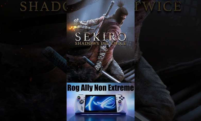 Sekiro | Asus Rog Ally Z1 15w Gameplay | Ryzen Z1 Sekiro | Asus Rog Ally Z1 15w Gameplay | Ryzen Z1