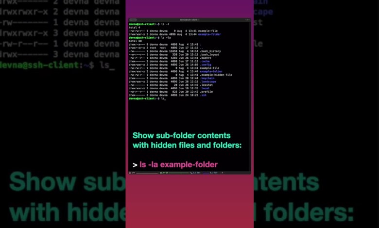 Linux commands for beginners part 1 | Browsing files and folders | #short Linux commands for beginners part 1 | Browsing files and folders | #short