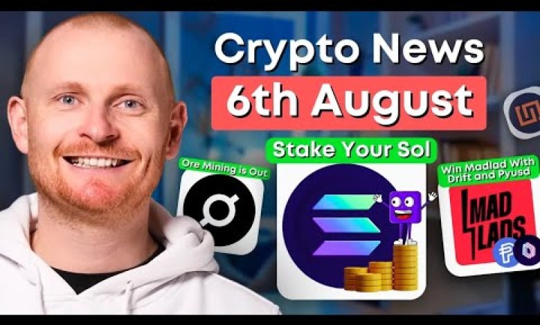 Solana 6th August: Solana UP AGAIN! Ore Mining Starting NOW! Solana 6th August: Solana UP AGAIN! Ore Mining Starting NOW!