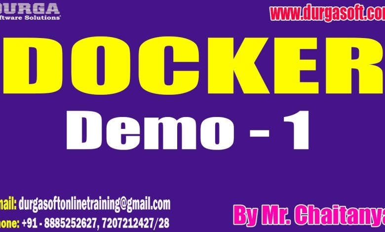 DOCKER tutorials || Demo – 1 || by Mr. Chaitanya On 26-10-2023 @7AM IST DOCKER tutorials || Demo – 1 || by Mr. Chaitanya On 26-10-2023 @7AM IST