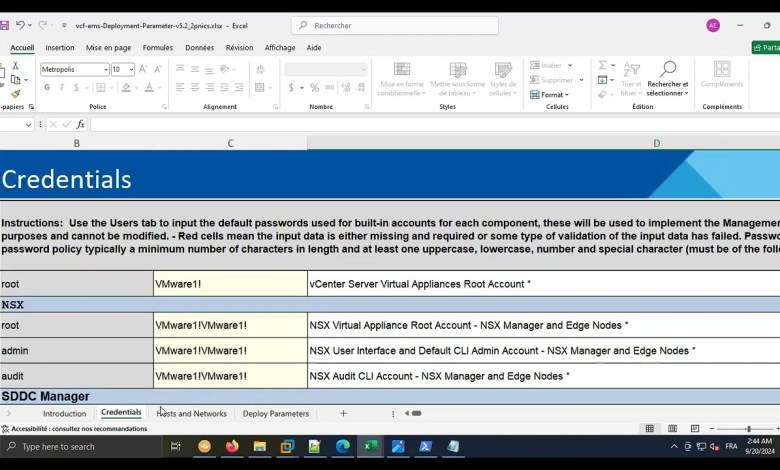 6- Simple HomeLAB -VCF 5.2 – Deployment Parameters files preparation 6- Simple HomeLAB -VCF 5.2 – Deployment Parameters files preparation