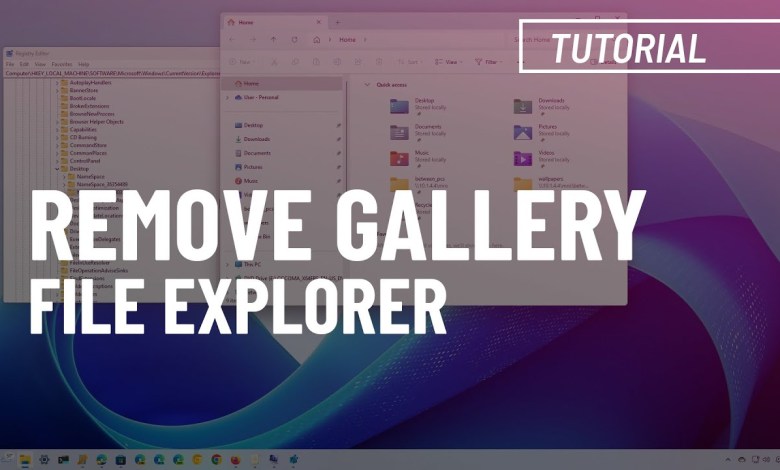 Windows 11: Remove Gallery from File Explorer (check updates) Windows 11: Remove Gallery from File Explorer (check updates)