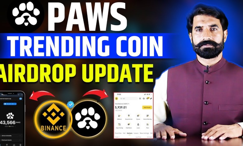Paws Airdrop | Paws Withdraw | Paws Listing | Crypto Mining Bot | Crypto News Update | Albarizon Paws Airdrop | Paws Withdraw | Paws Listing | Crypto Mining Bot | Crypto News Update | Albarizon