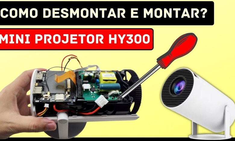 Como Desmontar e Montar o HY300 – Desmontagem Completa do Mini Projetor HY300 MAGCUBIC! Como Desmontar e Montar o HY300 – Desmontagem Completa do Mini Projetor HY300 MAGCUBIC!