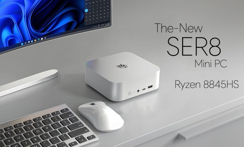 The New Beelink SER8 Is A Fast 8845HS All Metal Mini PC, Hands-On Review The New Beelink SER8 Is A Fast 8845HS All Metal Mini PC, Hands-On Review