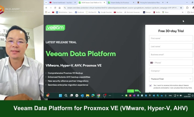 อัพเดท Veeam Data Platform สำหรับ Proxmox VE ตอนนี้พร้อมแล้วหรือยัง หรือมีความคืบหน้าอย่างไร อัพเดท Veeam Data Platform สำหรับ Proxmox VE ตอนนี้พร้อมแล้วหรือยัง หรือมีความคืบหน้าอย่างไร