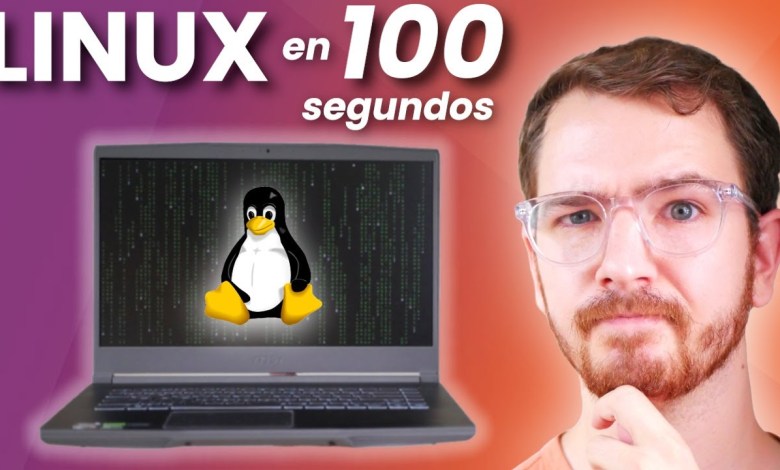 Qué es Linux en 100 Segundos Qué es Linux en 100 Segundos
