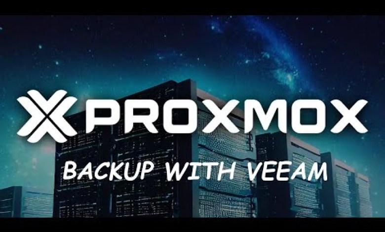 Proxmox Backup with Veeam Backup & Replication 12.2 Proxmox Backup with Veeam Backup & Replication 12.2