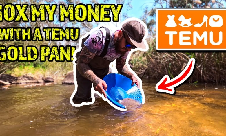 Going Gold Mining With Cheapest TEMU Gold Pan! Going Gold Mining With Cheapest TEMU Gold Pan!