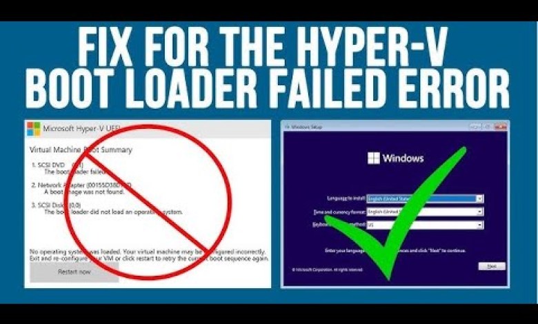 Microsoft Hyper-V UEFI Boot loader failed when installing | Technical Fazal Microsoft Hyper-V UEFI Boot loader failed when installing | Technical Fazal