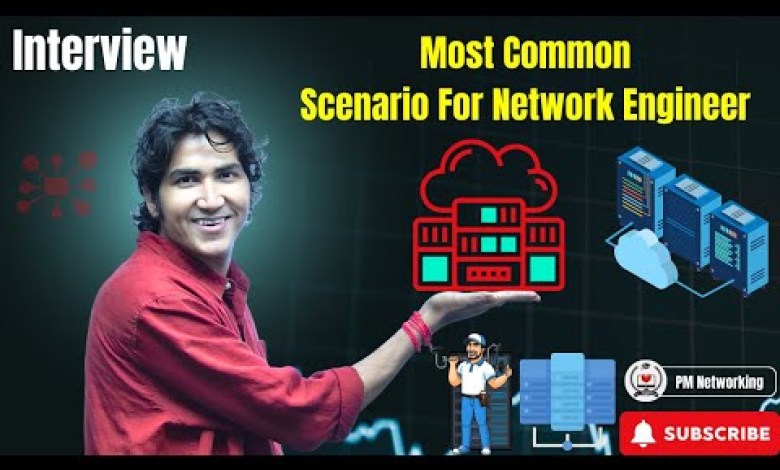 Most Common Scenario For Network Engineer Interview Most Common Scenario For Network Engineer Interview