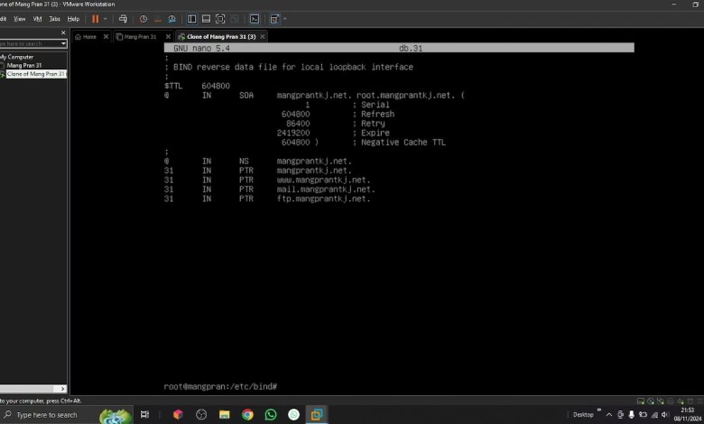 Install dan Konfigurasi DNS Server (bind9) Linux Debian 11 CLI || By Mang Pran Install dan Konfigurasi DNS Server (bind9) Linux Debian 11 CLI || By Mang Pran