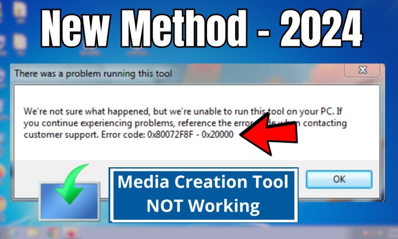 (New Method)- Media Creation Tool Error 0x80072F8F–0x20000 in Windows 7 (New Method)- Media Creation Tool Error 0x80072F8F–0x20000 in Windows 7
