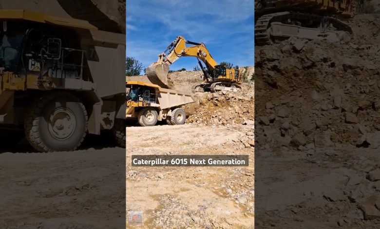 CAT 6015 & 775G im Steinbruch, Germany, 2024. #1 #caterpillar #mining CAT 6015 & 775G im Steinbruch, Germany, 2024. #1 #caterpillar #mining