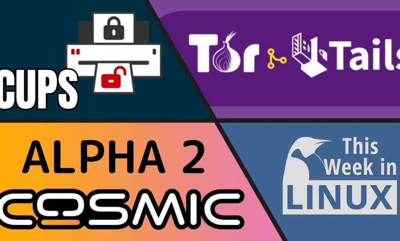 CUPS Vulnerability, Tails OS + Tor, Ubuntu 24.10, COSMIC Alpha 2 & more Linux news CUPS Vulnerability, Tails OS + Tor, Ubuntu 24.10, COSMIC Alpha 2 & more Linux news