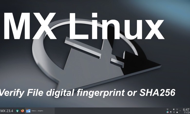 MX Linux – Verify File digital fingerprint or SHA256. MX Linux – Verify File digital fingerprint or SHA256.