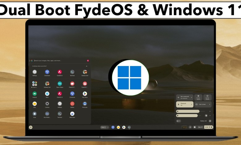 How to Dual Boot FydeOS and Windows 11 (EASILY) How to Dual Boot FydeOS and Windows 11 (EASILY)