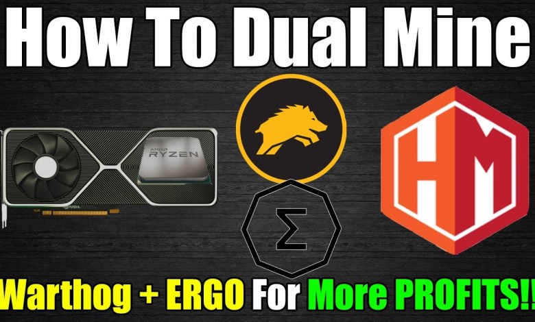 Boost Your GPU Mining Profits!! – How To Dual Mine Warthog + ERGO Boost Your GPU Mining Profits!! – How To Dual Mine Warthog + ERGO