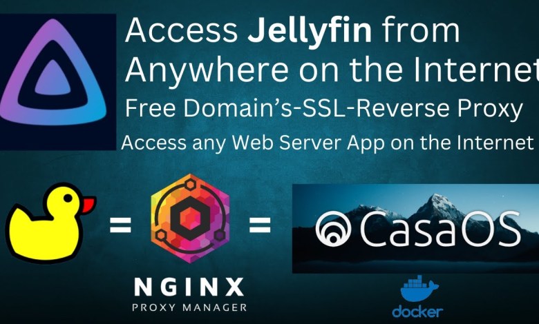 Access JellyFin and Any Web Server App on the Internet, Free Domain, SSL and Easy! With Nginx. Access JellyFin and Any Web Server App on the Internet, Free Domain, SSL and Easy! With Nginx.